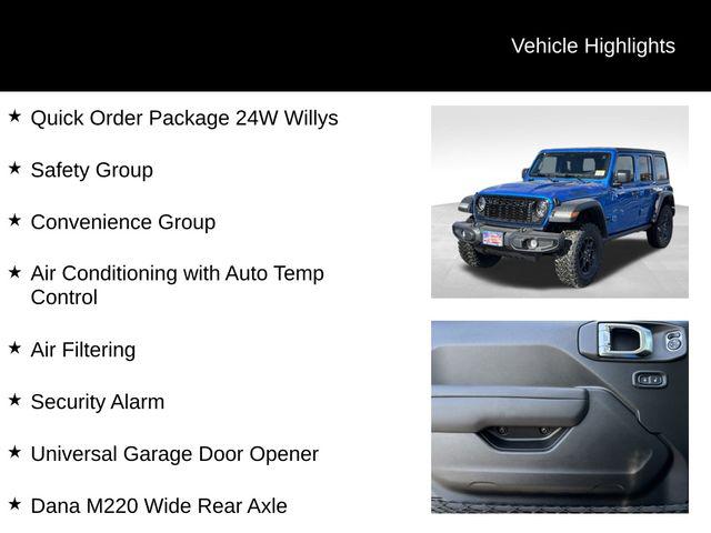 2026 Jeep Wrangler 4-Door Willys 4x4