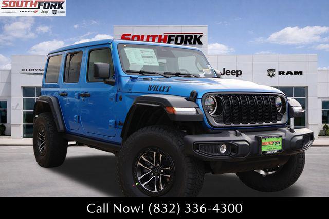2026 Jeep Wrangler 4-Door Willys 4x4 for sale in Manvel, TX