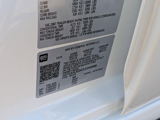 2026 GMC Sierra 1500 Crew Cab, Short Bed, Elevation, 4WD