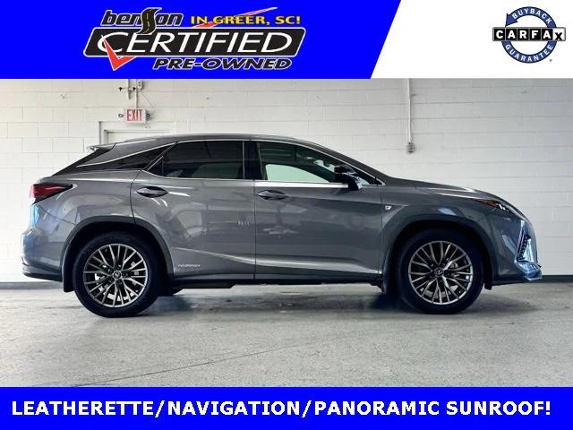 2022 Lexus RX 450h F SPORT Handling