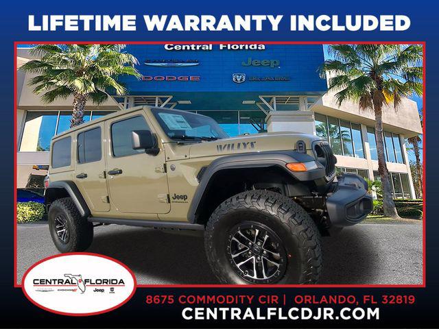 2026 Jeep Wrangler 4-Door Willys 4x4 for sale in Orlando, FL