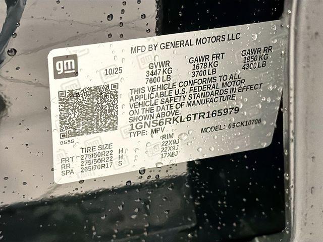 2026 Chevrolet Tahoe 4WD RST