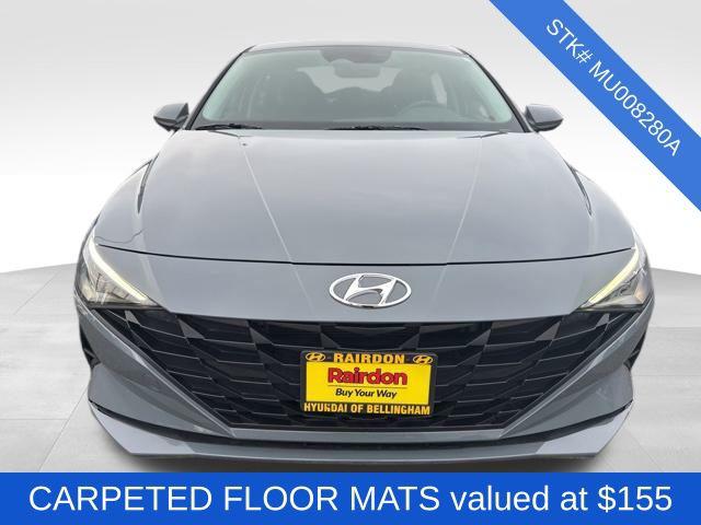 2021 Hyundai Elantra Hybrid Blue