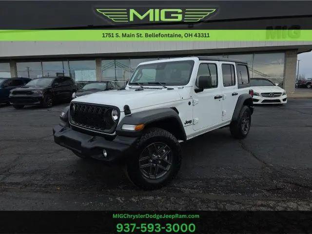 2024 Jeep Wrangler 4-Door Sport S 4x4 for sale in Bellefontaine, OH