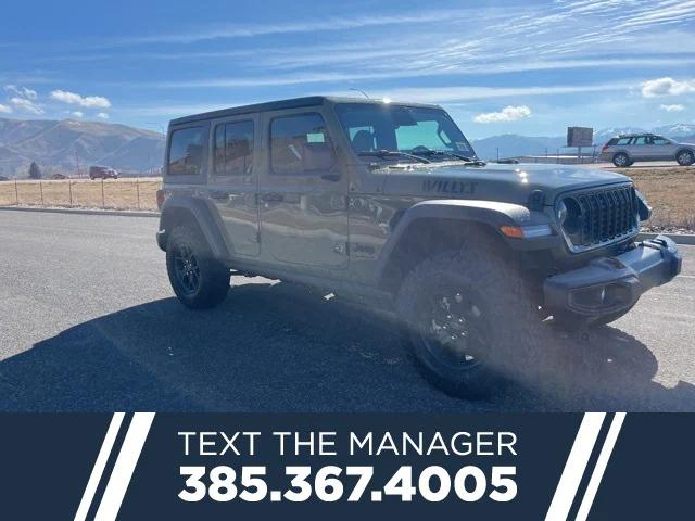 2026 Jeep Wrangler WRANGLER 4-DOOR WILLYS