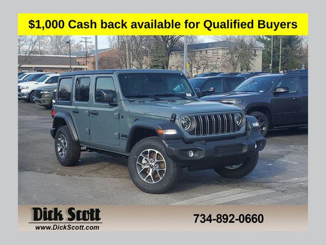 2026 Jeep Wrangler WRANGLER 4-DOOR SPORT S