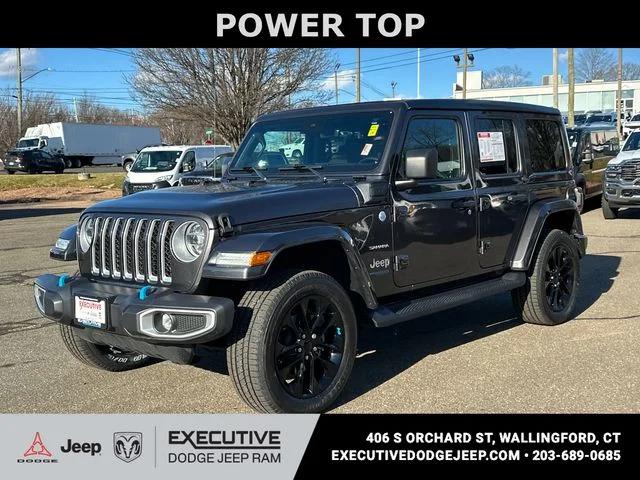 2022 Jeep Wrangler 4xe Unlimited Sahara 4x4 for sale in Wallingford, CT