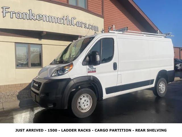 2019 RAM ProMaster 1500 Cargo Van Low Roof 136 WB 2019 RAM ProMaster 1500 Cargo Van Low Roof 136 WB