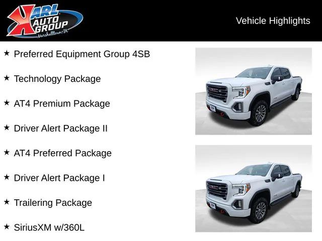 2021 GMC Sierra 1500 4WD Crew Cab Short Box AT4