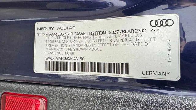 2019 Audi A4 40 Premium