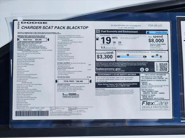2026 Dodge Charger Scat Pack 2-Door AWD