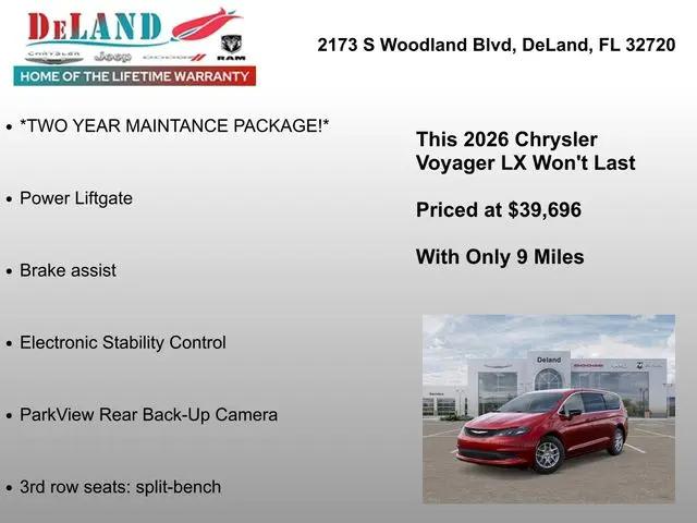 2026 Chrysler Voyager LX