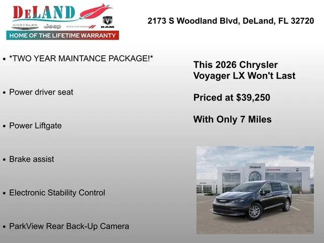 2026 Chrysler Voyager LX
