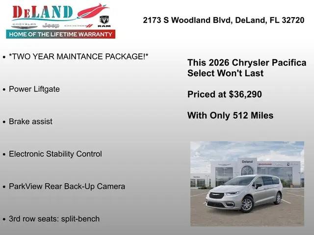 2026 Chrysler Pacifica Select