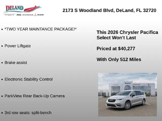 2026 Chrysler Pacifica Select