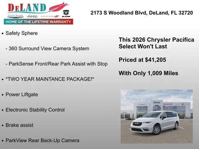 2026 Chrysler Pacifica Select