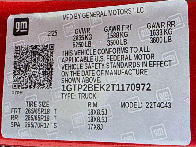 2026 GMC Canyon Elevation, 4WD