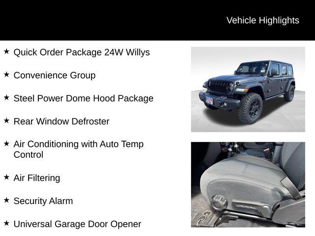 2026 Jeep Wrangler 4-Door Willys 4x4