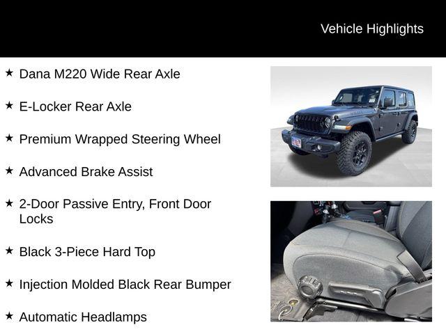 2026 Jeep Wrangler 4-Door Willys 4x4
