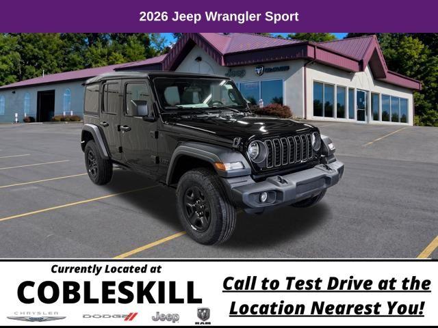 2026 Jeep Wrangler 4-Door Sport 4x4 for sale in Cobleskill, NY