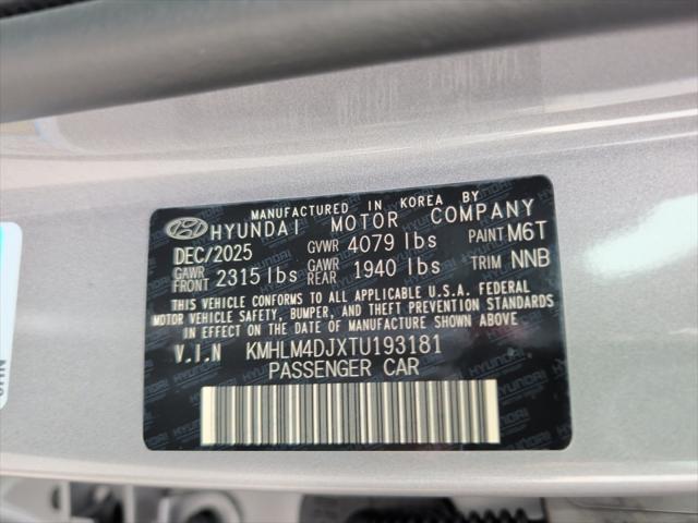 2026 Hyundai Elantra Hybrid SEL Sport