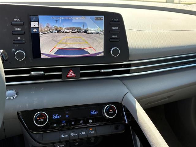 2026 Hyundai Elantra Hybrid Blue