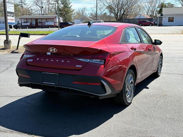 2026 Hyundai Elantra Hybrid Blue