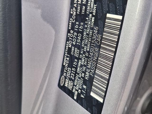 2025 Hyundai Elantra Hybrid SEL Sport
