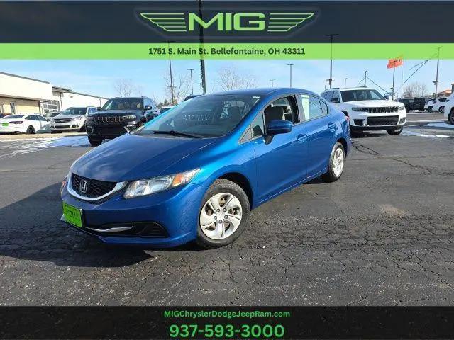 2014 Honda Civic LX for sale near Bellefontaine, OH
