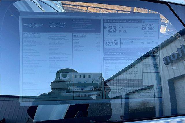 New 2026 Genesis GV70 For Sale in Olive Branch, MS