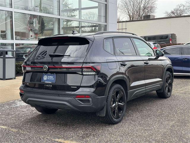 2025 Volkswagen Taos 1.5T SE Black