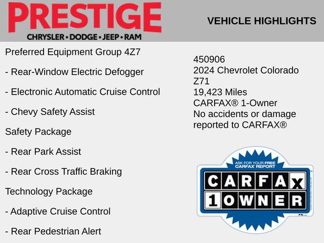 2024 Chevrolet Colorado 4WD Z71