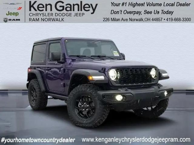 2026 Jeep Wrangler 2-Door Willys 4x4 for sale in Norwalk, OH