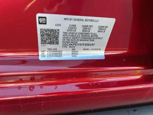 2026 Chevrolet Silverado 2500HD Crew Cab, Standard Bed, LTZ, 4WD