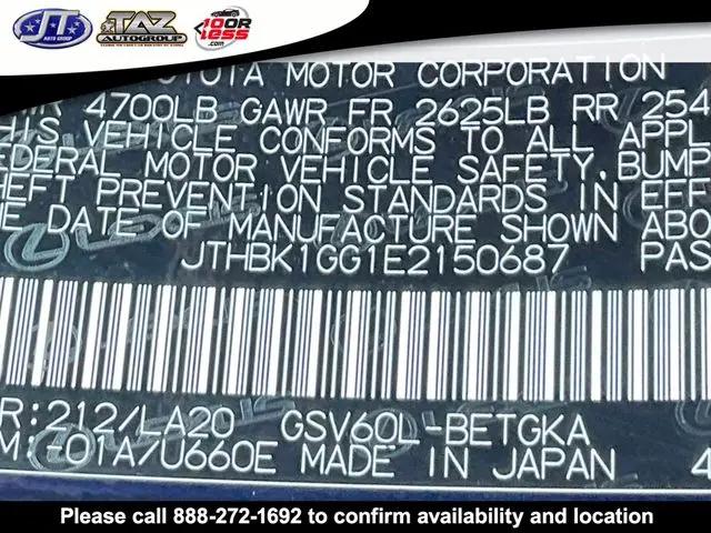 2014 Lexus ES 350 ES 350