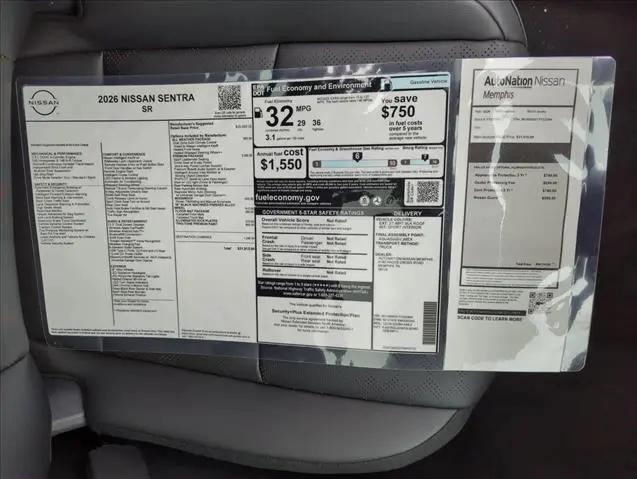 2026 Nissan Sentra SR