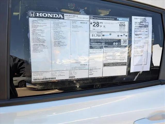 2026 Honda HR-V 2WD LX