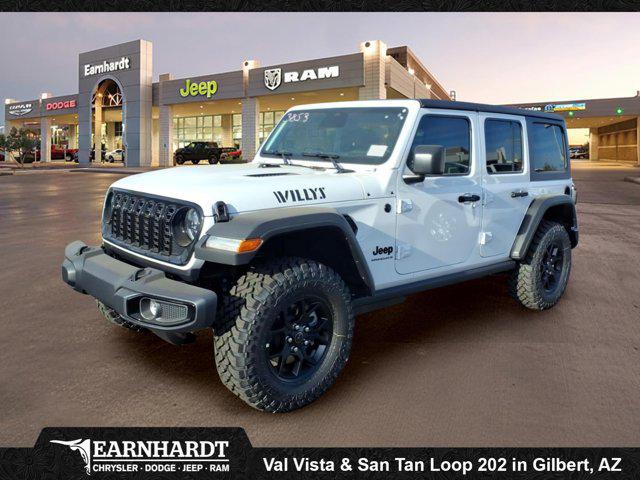 2026 Jeep Wrangler 4-Door Willys 4x4 for sale in Gilbert, AZ