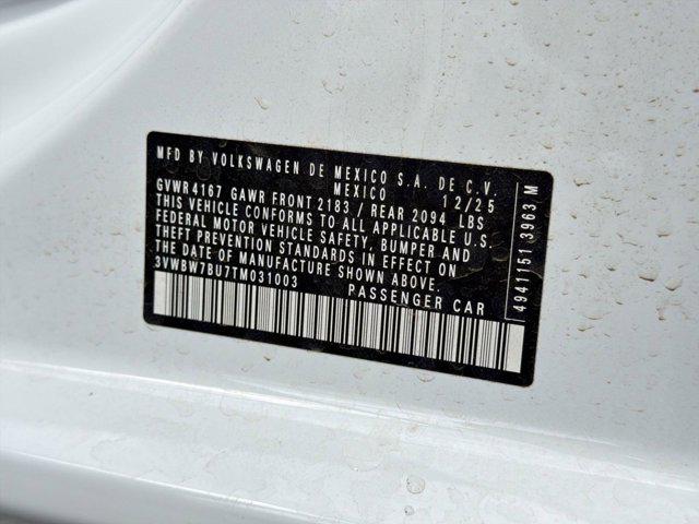 2026 Volkswagen Jetta Sport