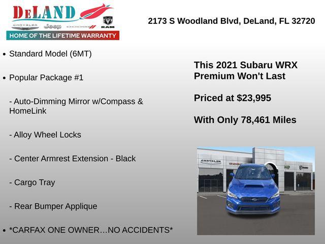 2021 Subaru WRX Premium 2021 Subaru WRX Premium