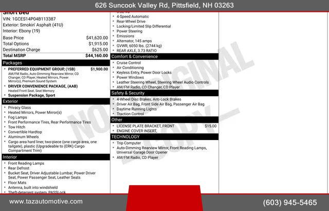 2004 Chevrolet SSR Base