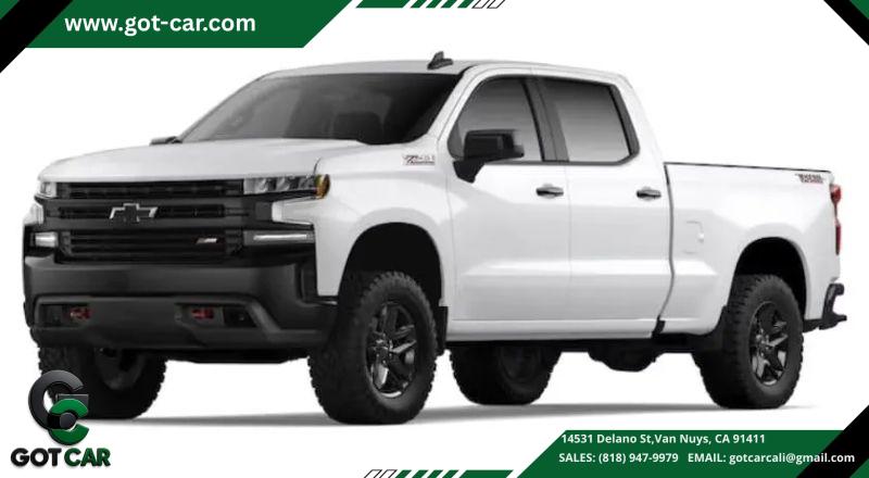 2021 Chevrolet Silverado 1500 4WD Crew Cab Standard Bed LT Trail Boss for sale in Van Nuys, CA