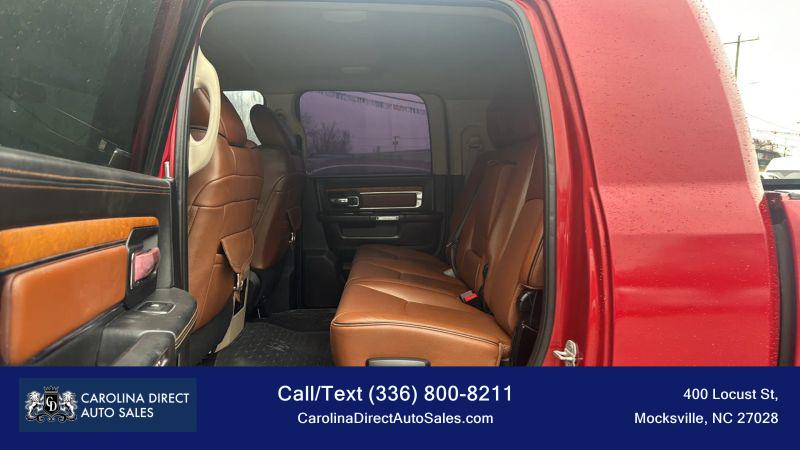 2018 Ram 3500 Laramie Mega Cab 4x4 6'4" Box