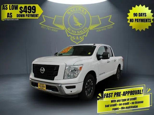 2020 Nissan Titan Crew Cab SV 4x4 for sale in Gilroy, CA