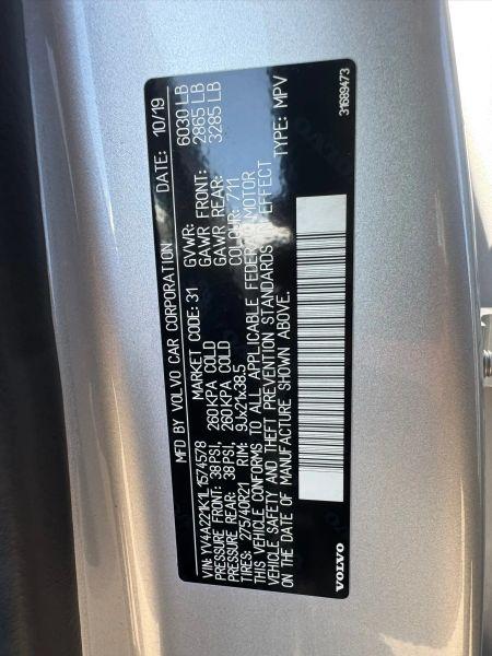 2020 Volvo XC90 T6 Momentum 6 Passenger