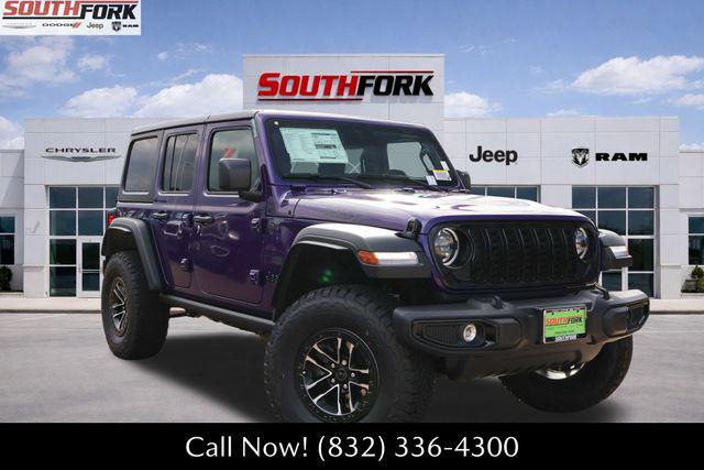 2026 Jeep Wrangler 4-Door Willys 4x4 for sale in Manvel, TX