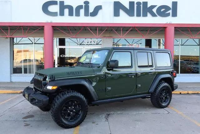 2022 Jeep Wrangler Unlimited Willys Sport 4x4 for sale in Broken Arrow, OK