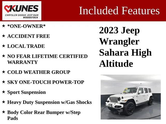 2023 Jeep Wrangler 4-Door High Altitude 4x4 2023 Jeep Wrangler 4-Door High Altitude 4x4