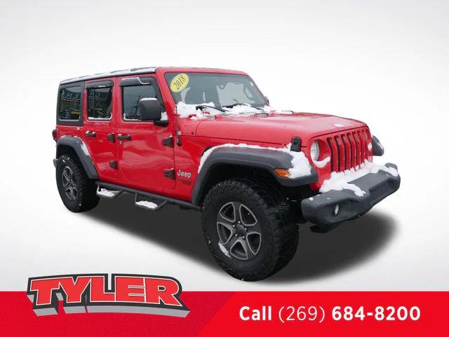 2018 Jeep Wrangler Unlimited Sport S 4x4