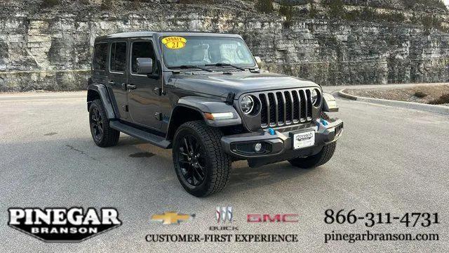 2021 Jeep Wrangler 4xe Unlimited High Altitude 4x4 for sale in Branson, MO